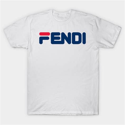 fendi fila t shirt men's